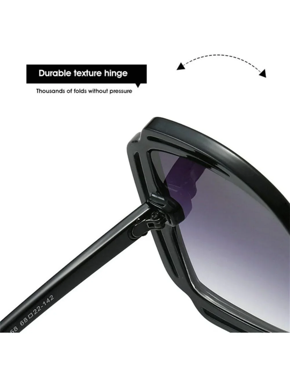 Oversized Round Butterfly Sunglasses for Women | Fashionable Cat Eye Shades for